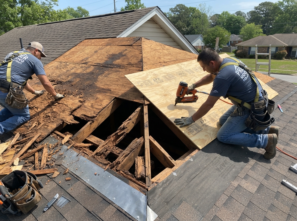 Termite Damage Roof Repair