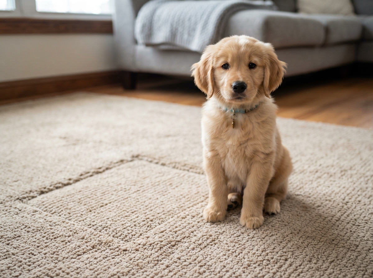 Before carpet repair