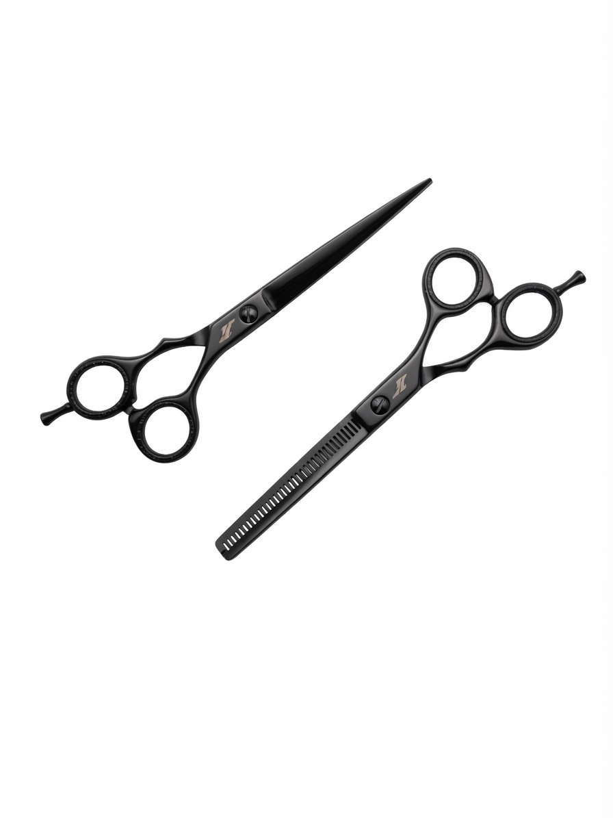 4-Inch Professional Hair Scissors and Texturizer Set