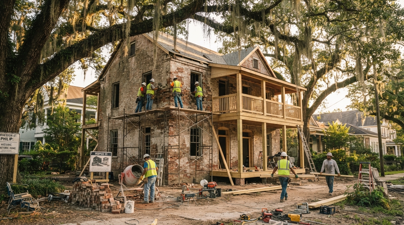 Thibodaux, Louisiana — 28 Blue Construction service area