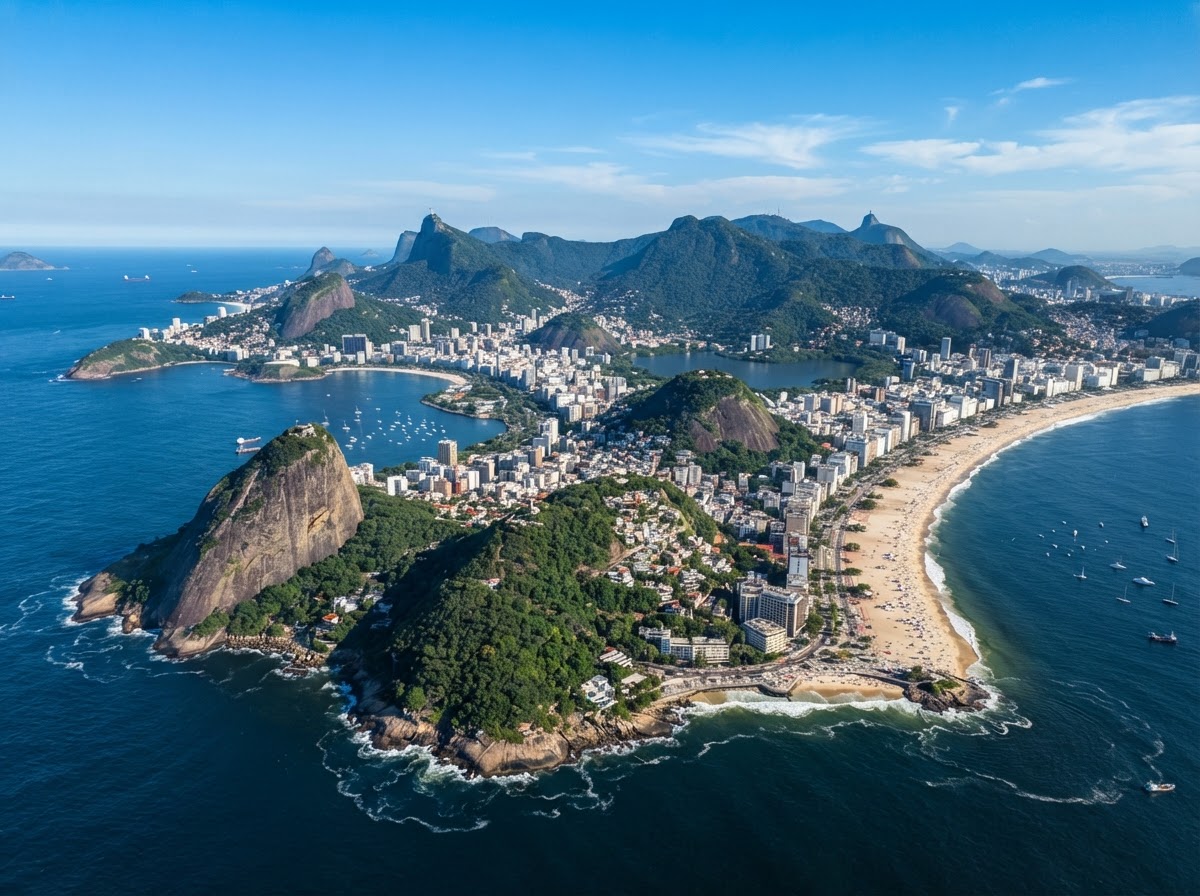 Río de Janeiro, Brasil — Barrios coloridos, playas famosas y cultura vibrante