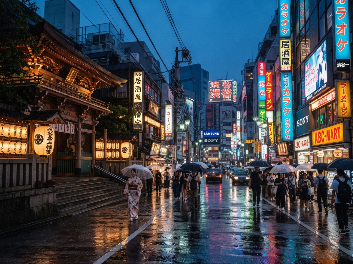 Tokio, Japón — Neón, templos y ritmo futuro
