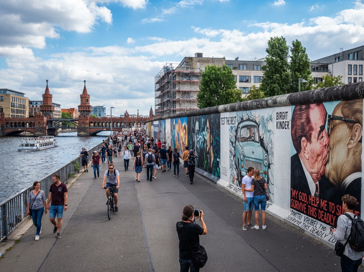 Berlín, Alemania — Muros, arte y cultura alternativa