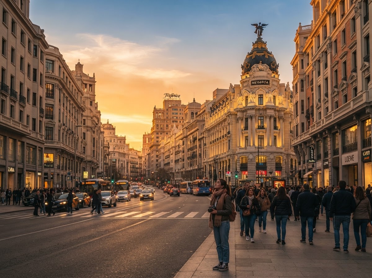 Madrid, España — Tapas, arte y noches que no terminan