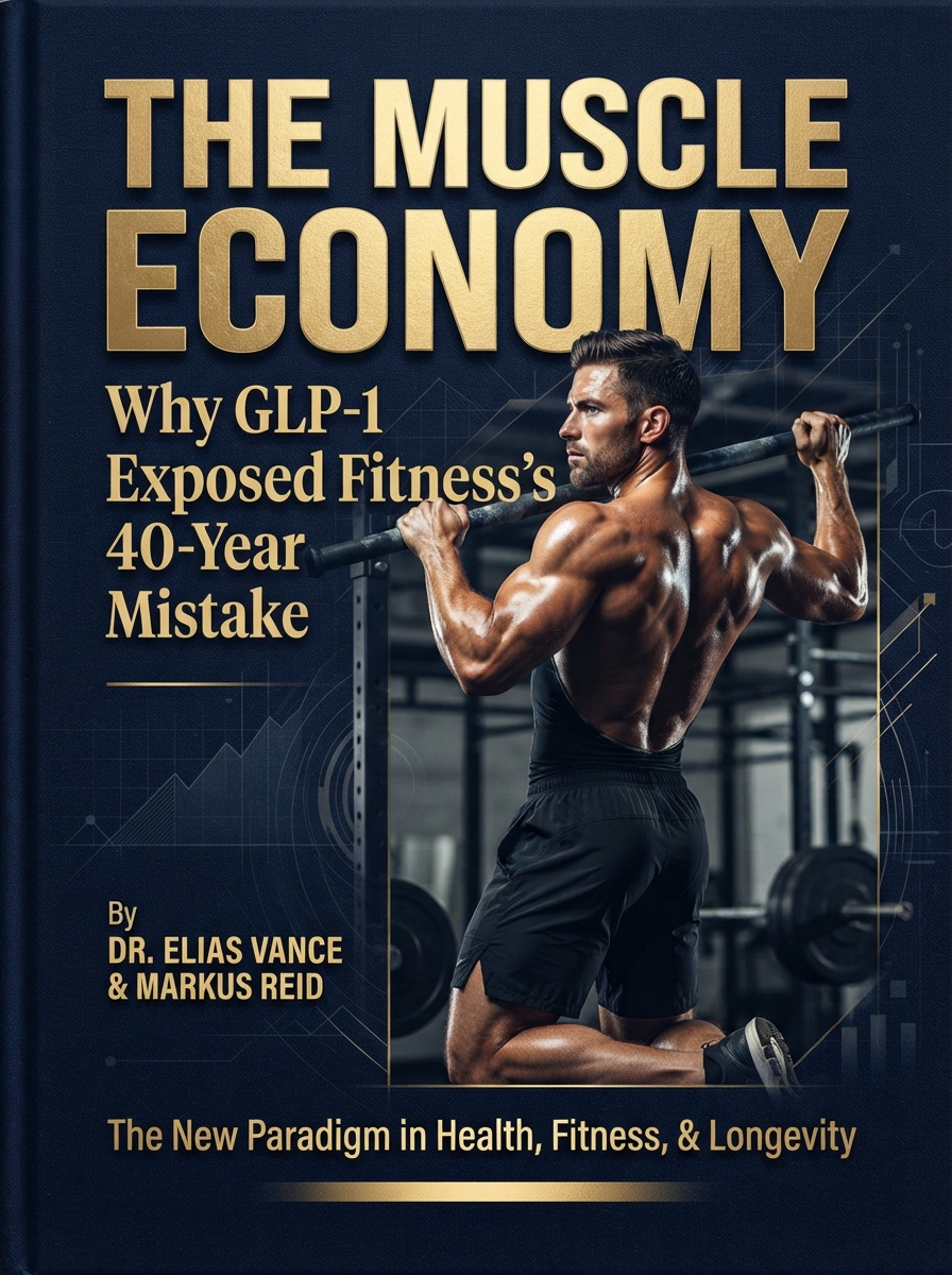 Book cover of The Muscle Economy by Matt Weaver