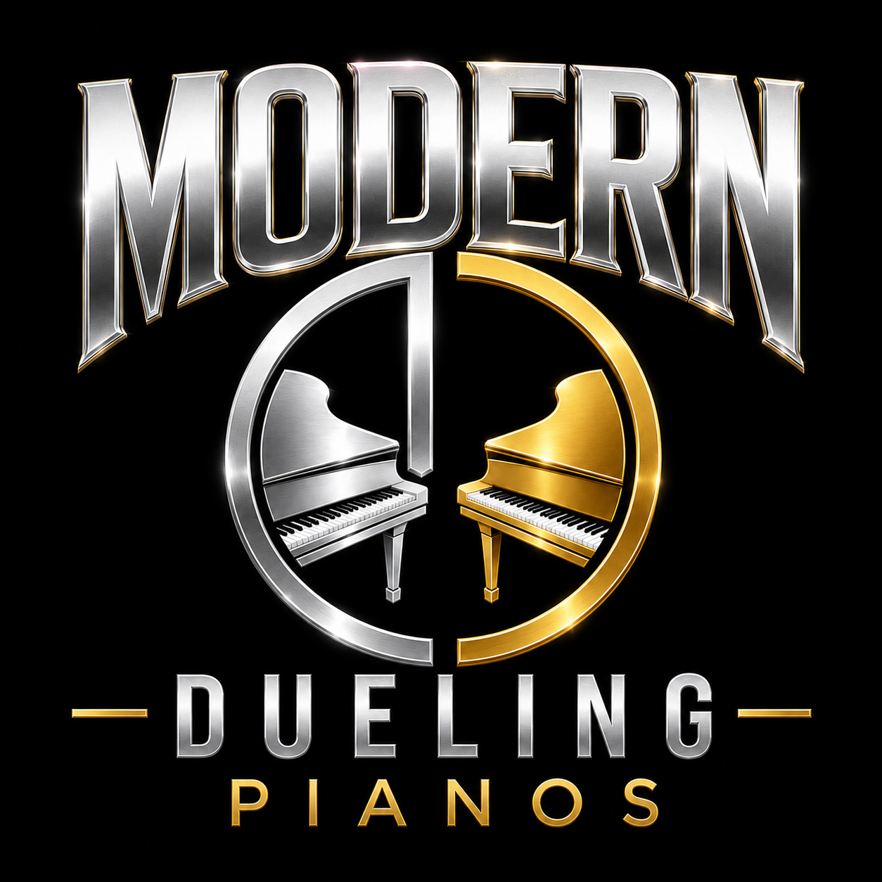 Modern Dueling Pianos Logo