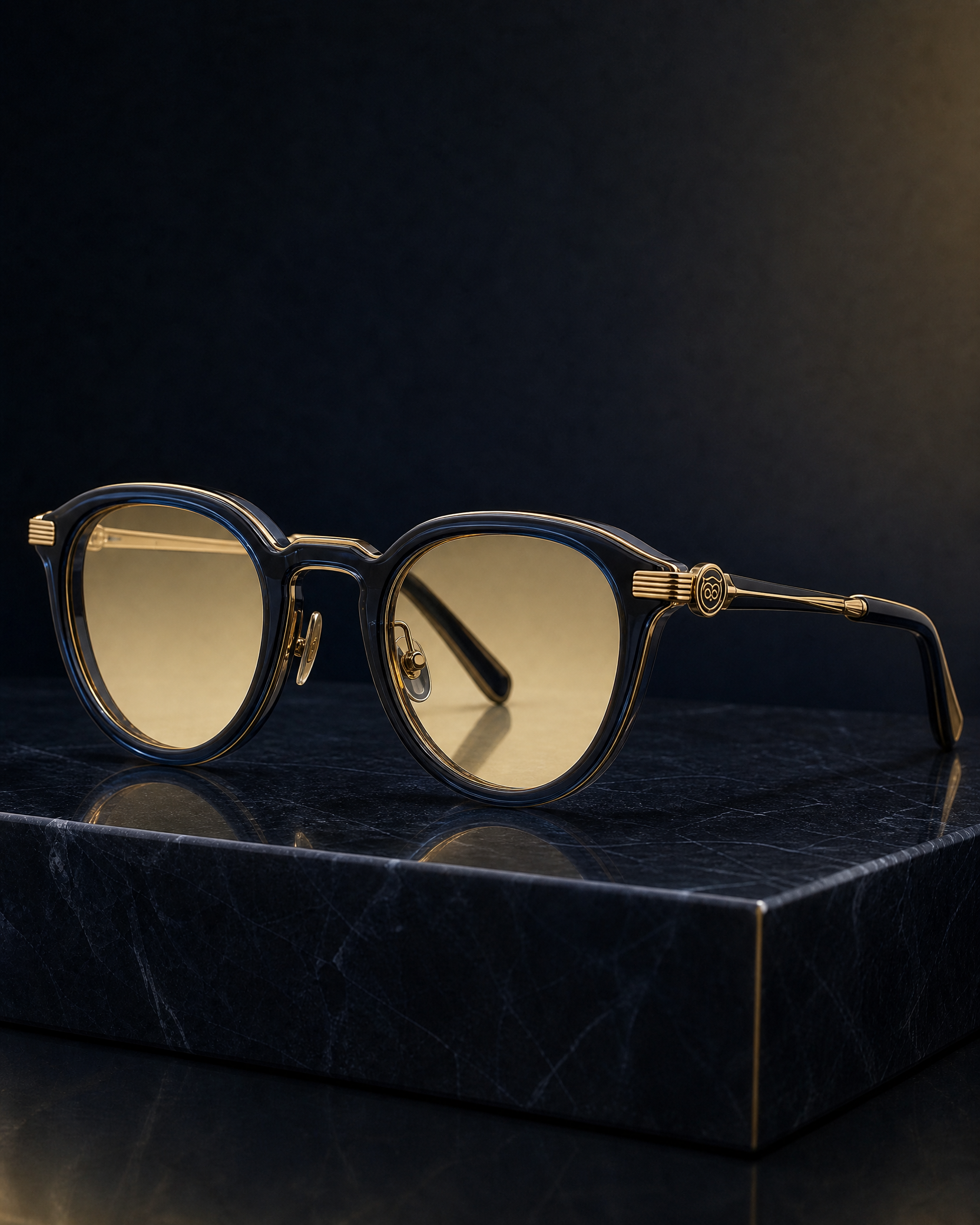 Aura Shield Classic Round Frames