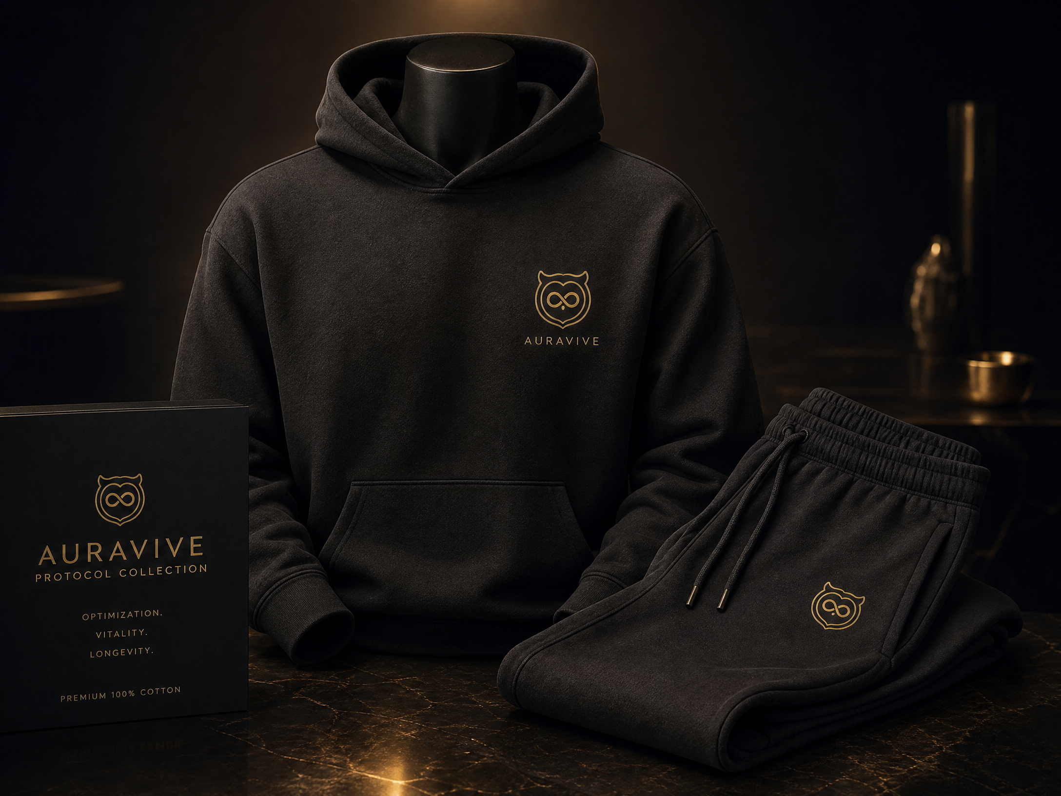AuraVive Protocol Hoodie