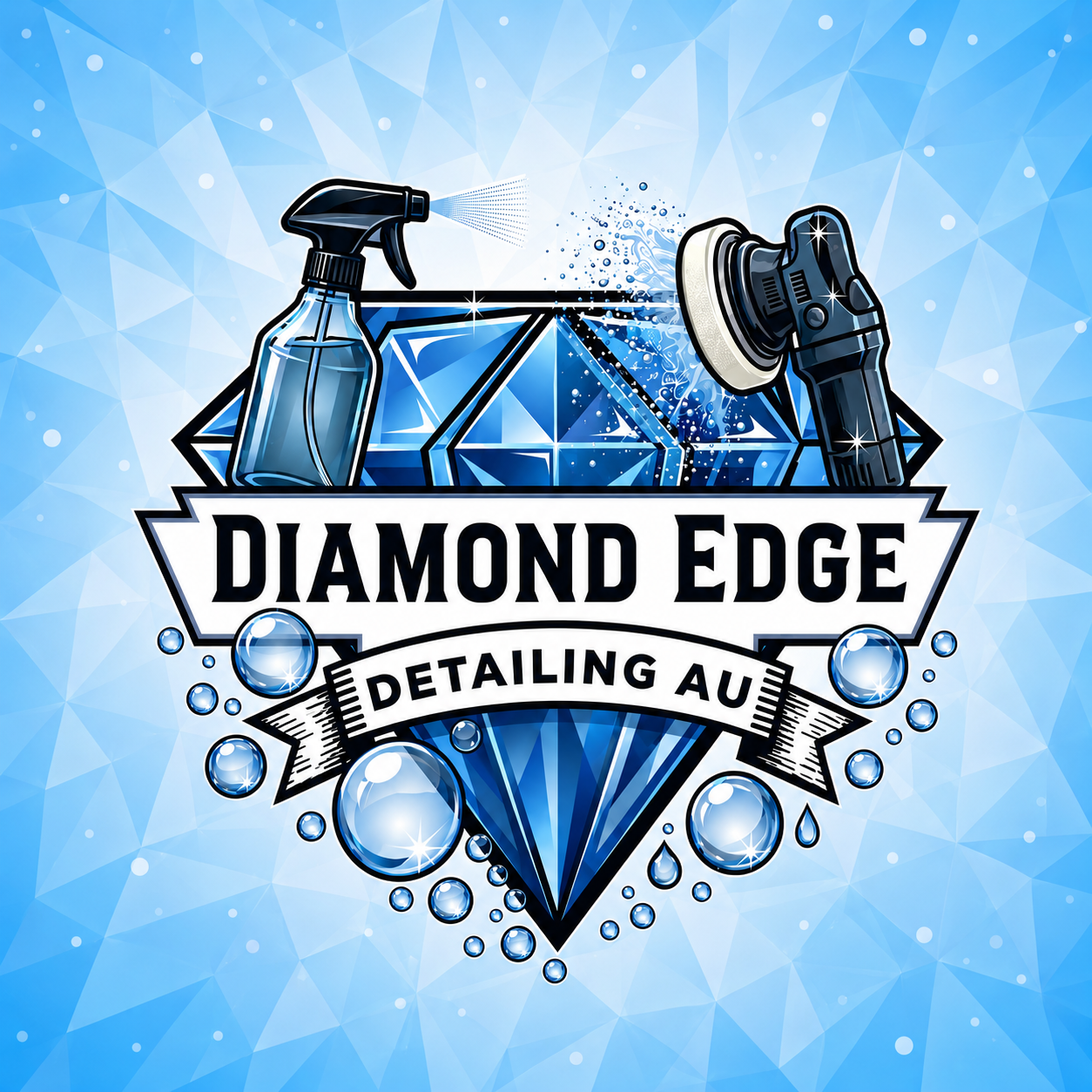 Diamond Edge Detail AU Logo