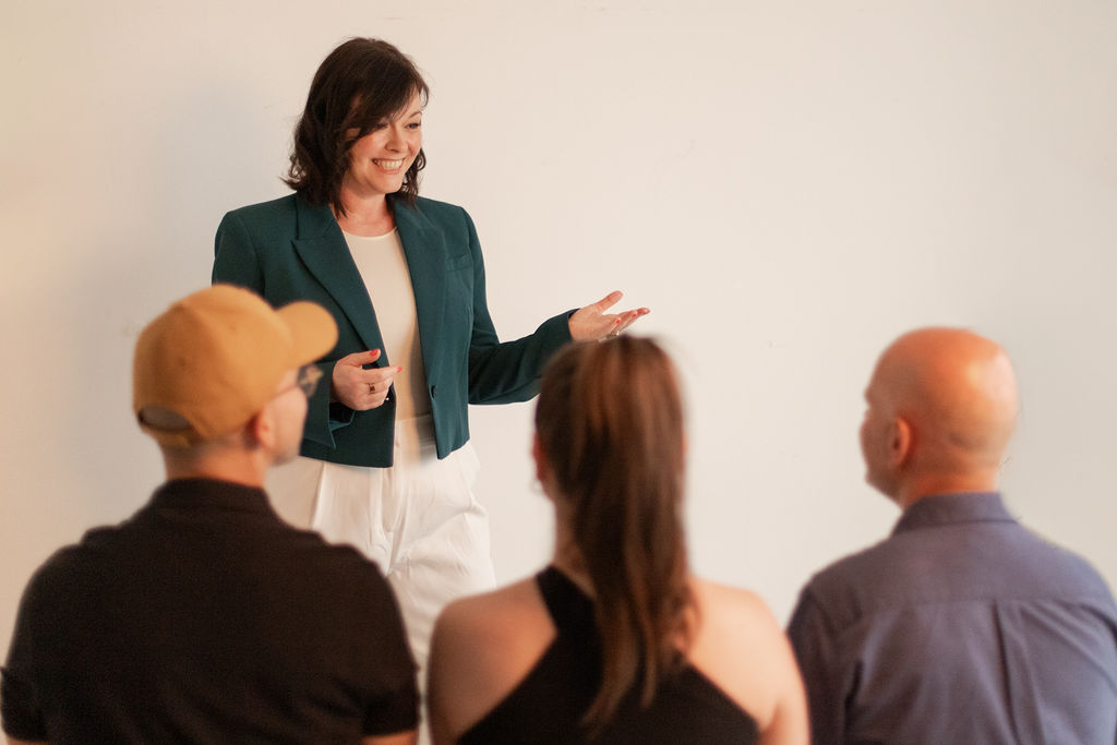 Fortbildungen & Resilienztraining – Birgit Jäger im Seminar mit pädagogischen Fachkräften