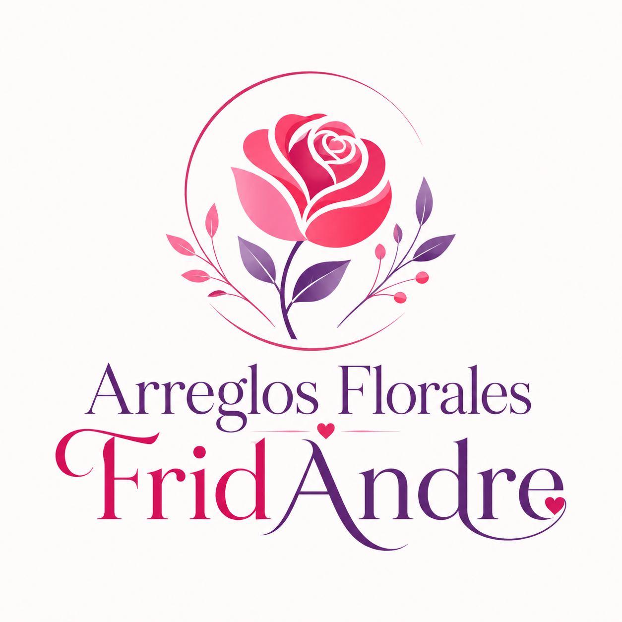 Arreglos Florales FridAndre Logo