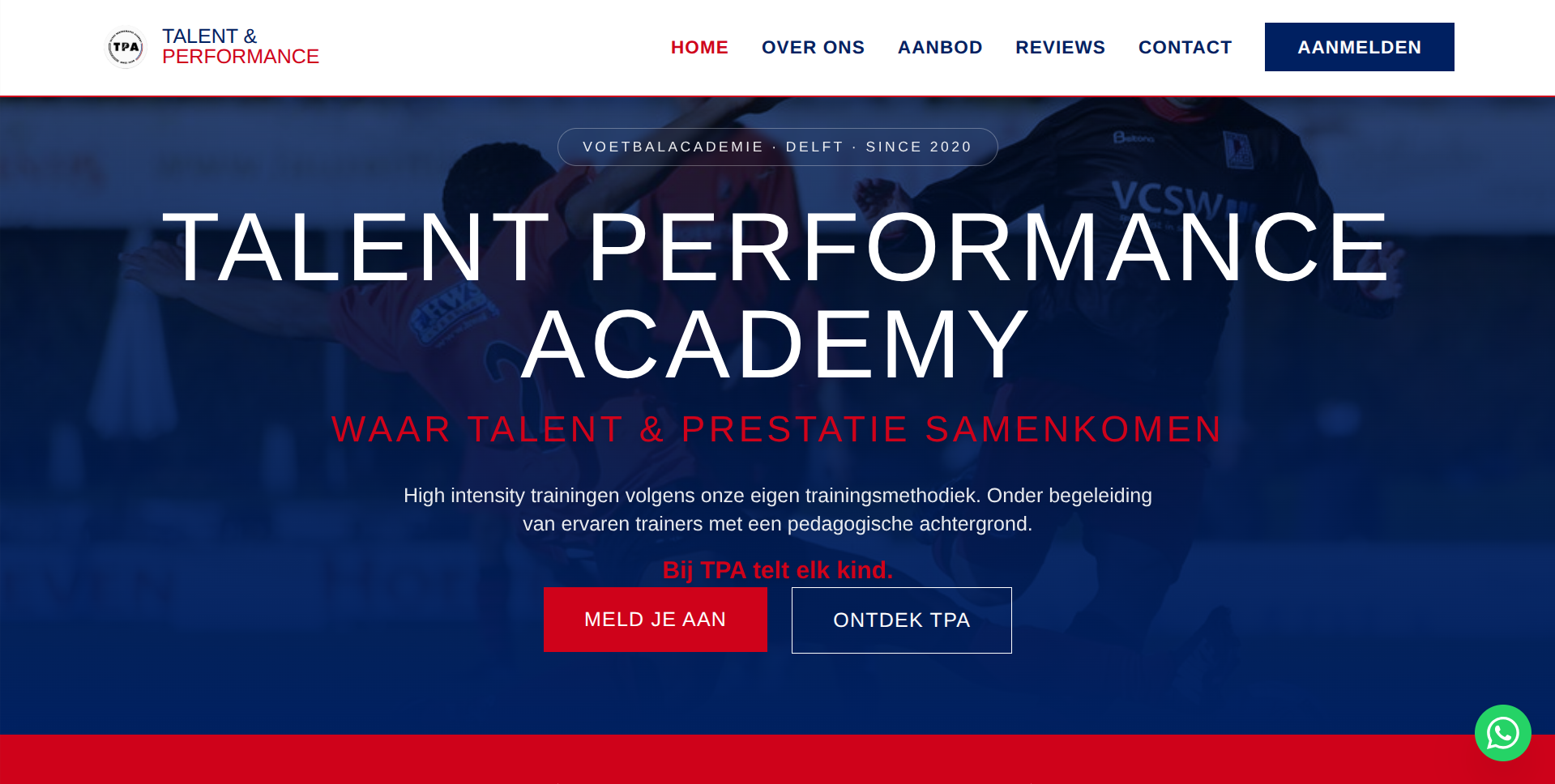 Talent & Performance Academy case study