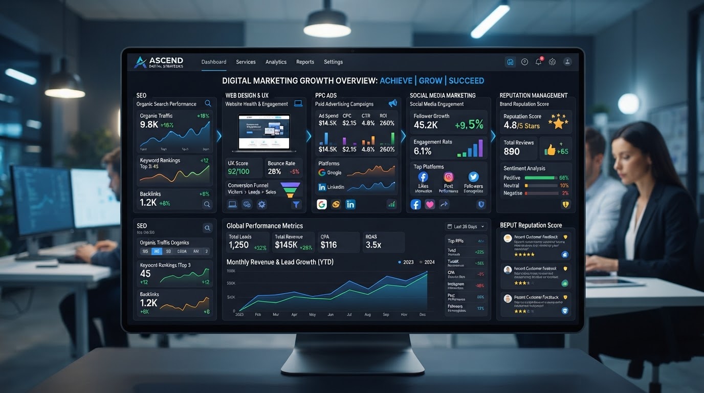 Digital marketing services overview in Pataskala Ohio