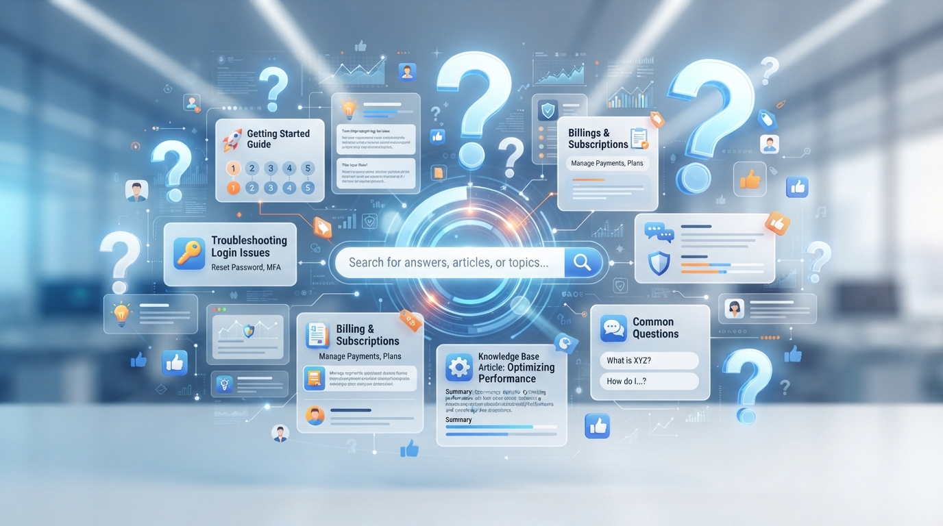 FAQ and knowledge base