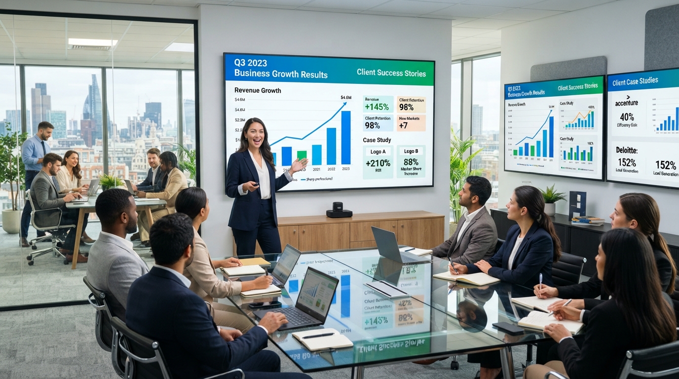 Business growth results and case studies