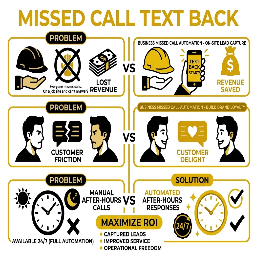 Missed Call Text Back
