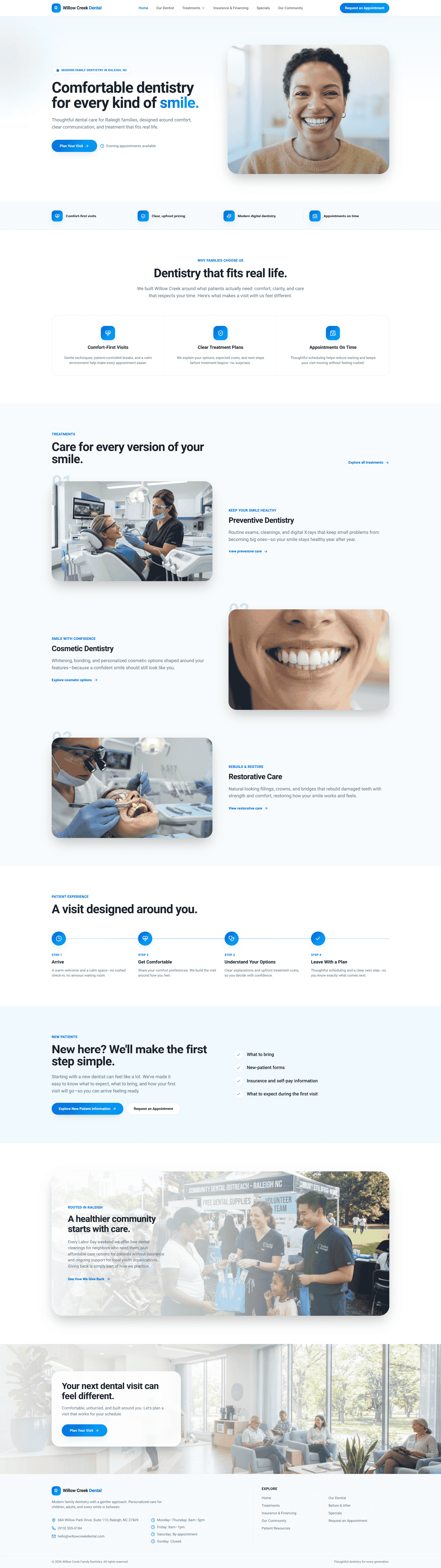 Willow Creek Dental cover