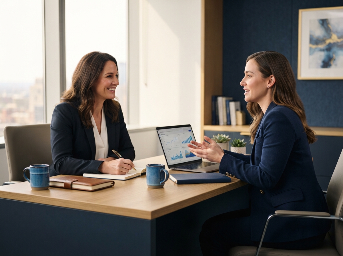 Business coaching conversation for entrepreneurs