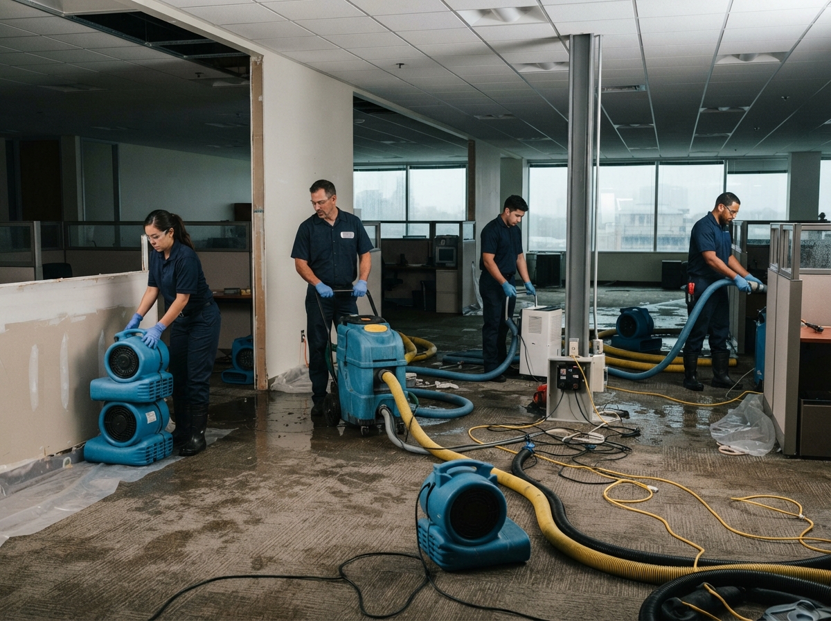Commercial water damage restoration near Daytona Beach