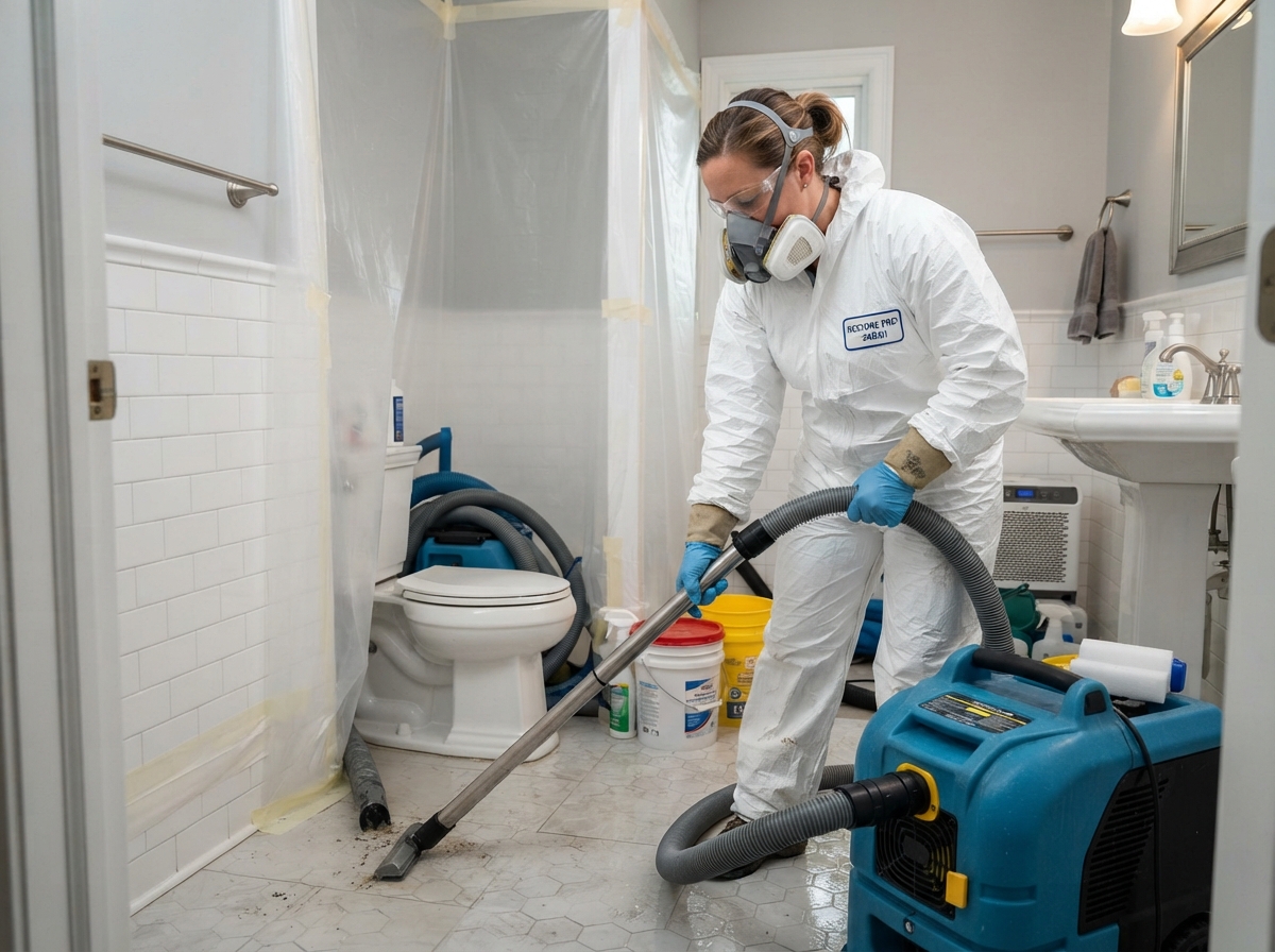 Sewage backup and black water cleanup near Daytona Beach