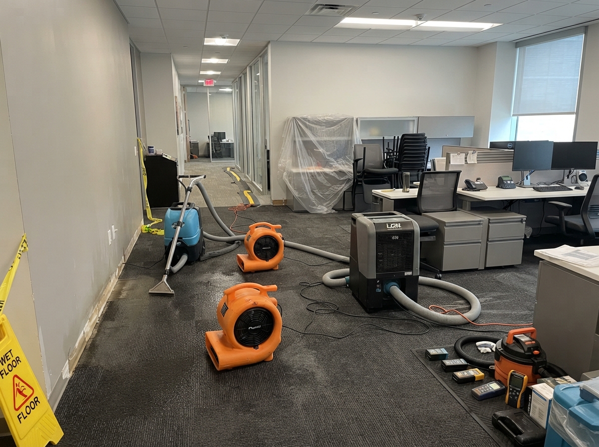 Commercial water damage restoration near Palm Coast