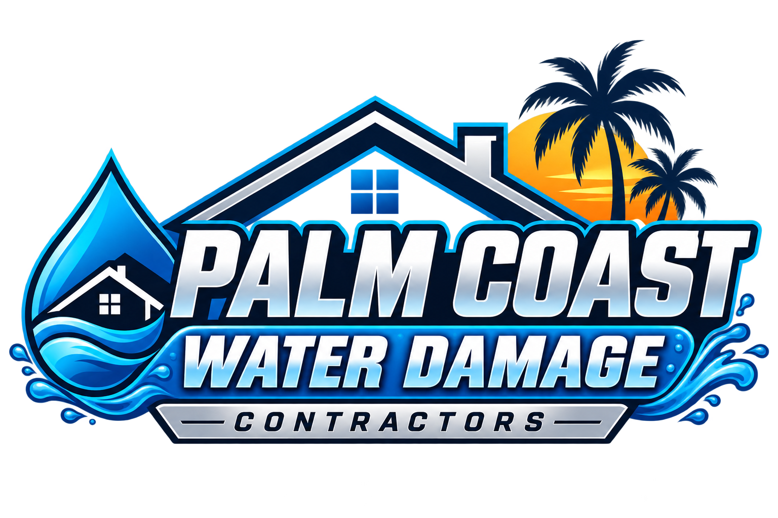 Palm Coast Water Damage Contractors Logo
