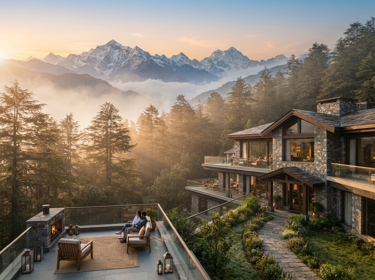 Wake up breathing mountain air