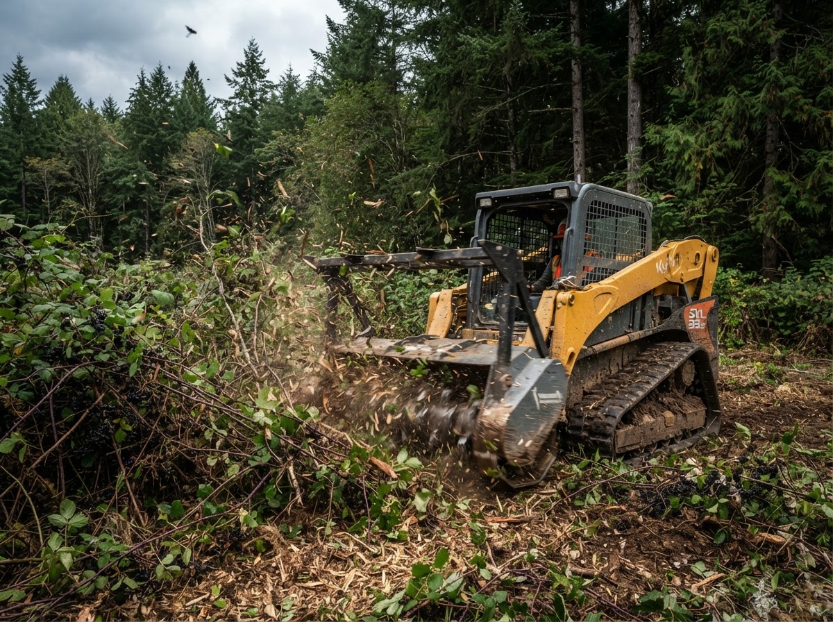 Land Clearing — Trinity Ranch Contracting, Brush Prairie WA
