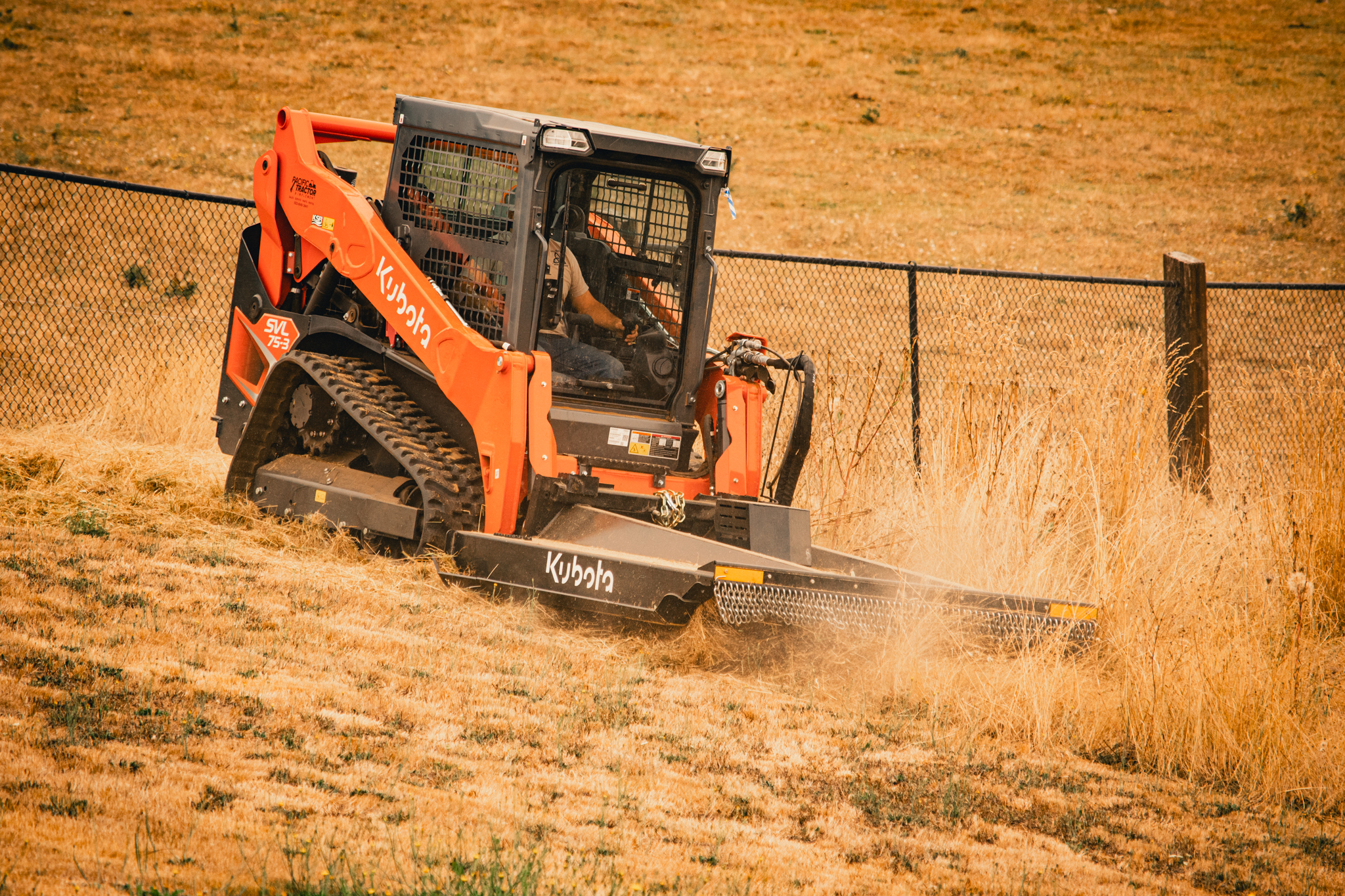 Land Clearing — Skid steer grading & site leveling — representative project image