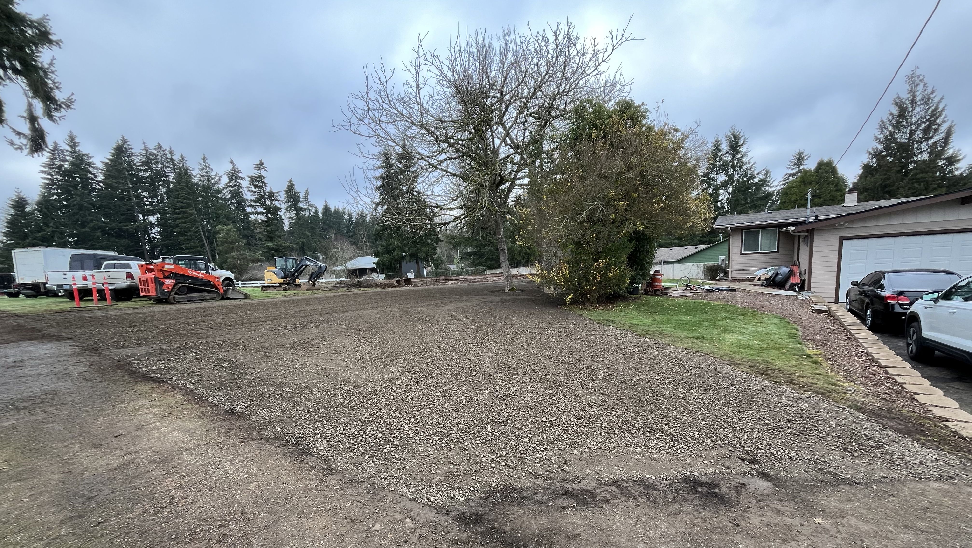 Excavation — Residential driveway expansion & turnaround prep — representative project image