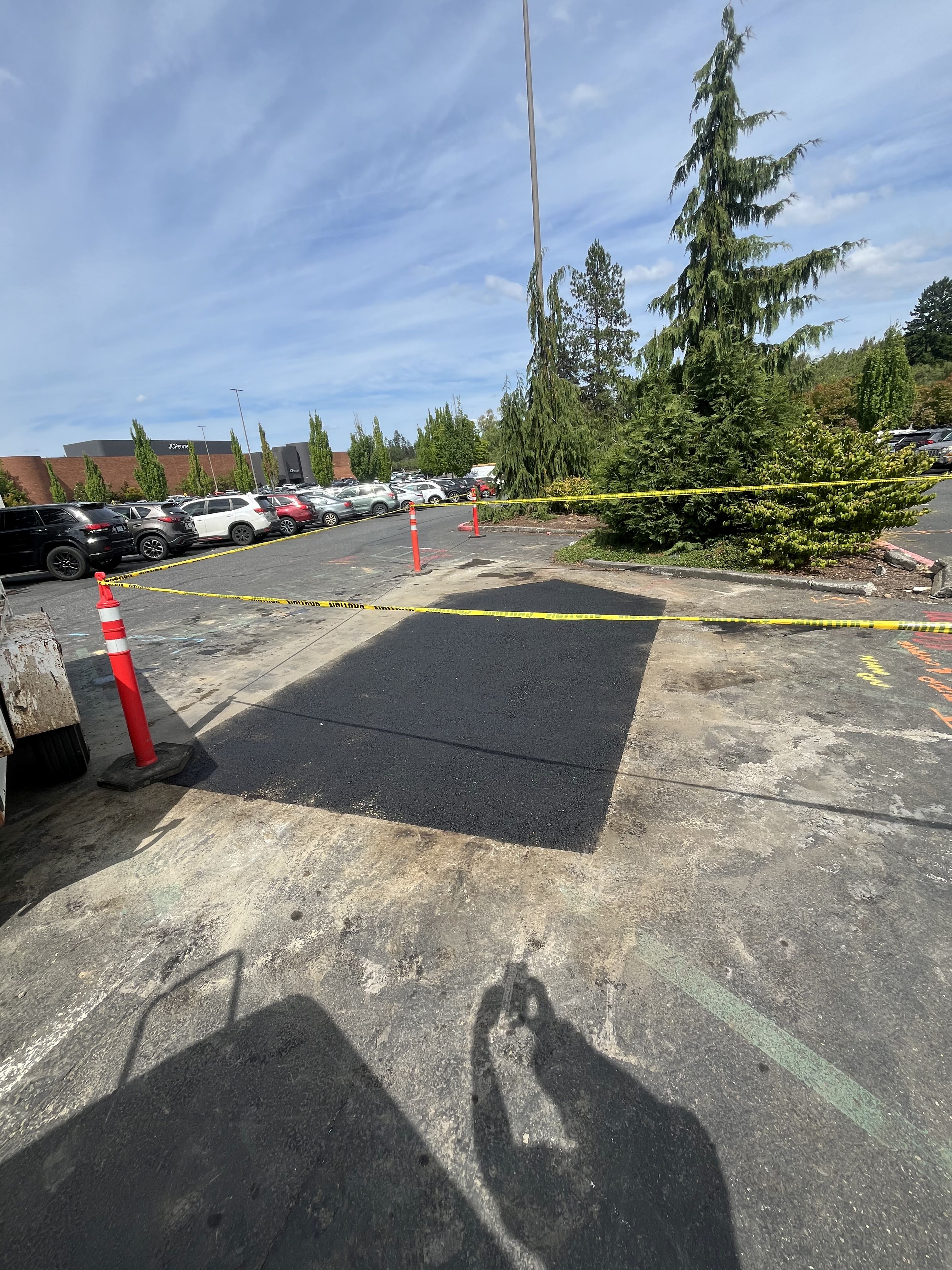 Excavation — Commercial parking lot asphalt restoration — representative project image