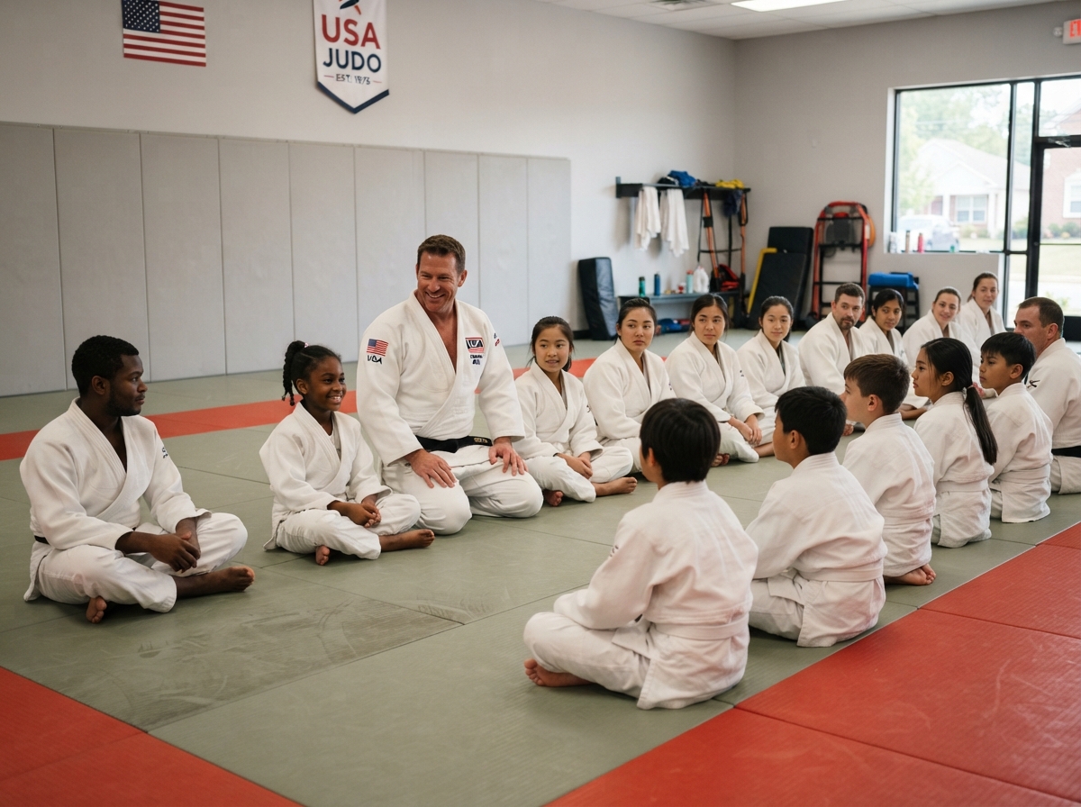 Judo Changes Lives — Kids practicing judo at Ju Dojo