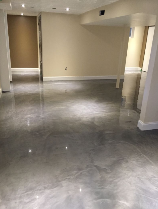 Metallic Epoxy Floors by Resin Quarry Customs