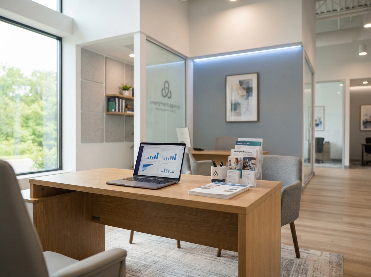 Lazy Automated insurance agency office in West Palm Beach, Florida