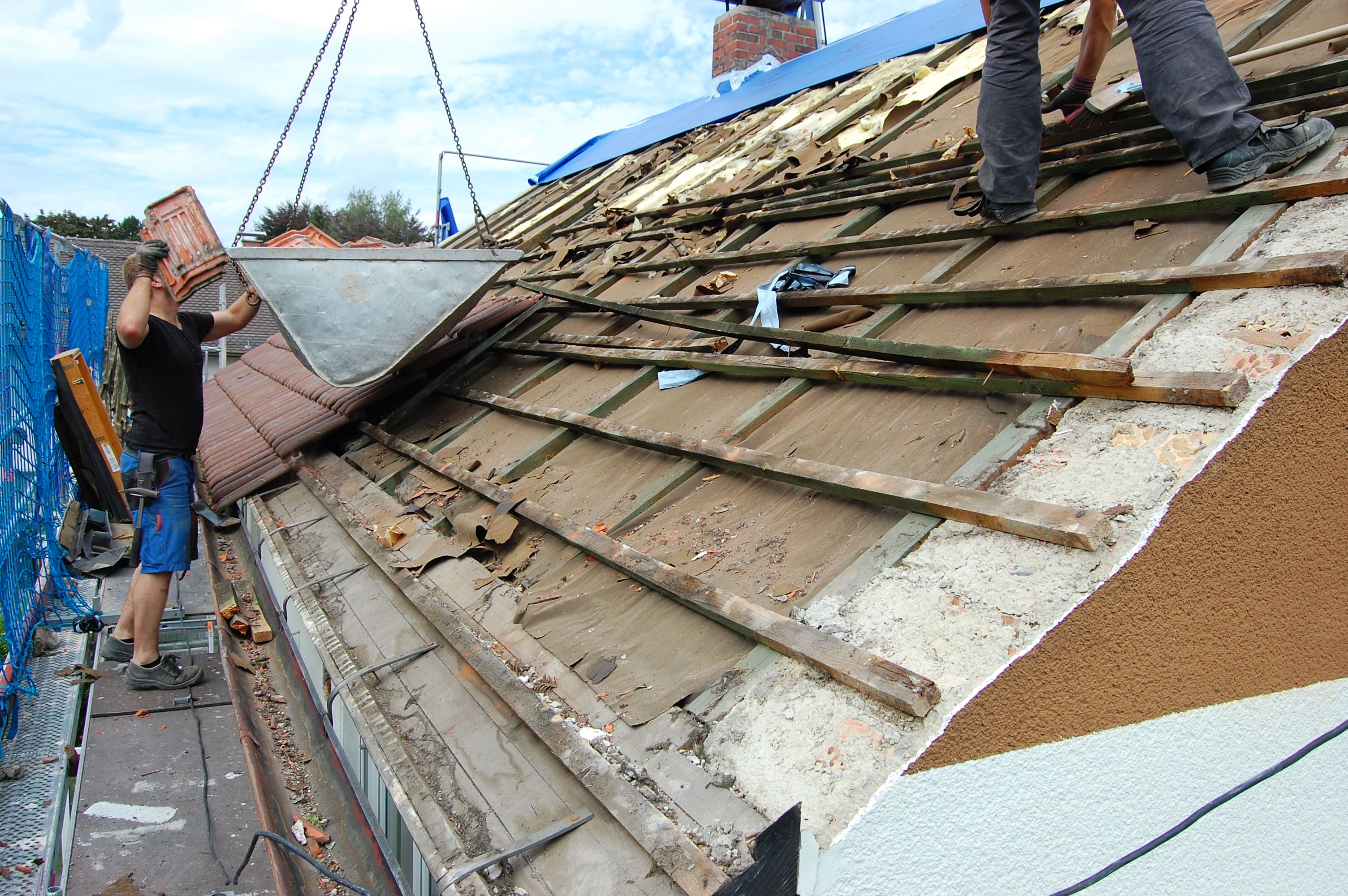 Completed roofing project in Thanet