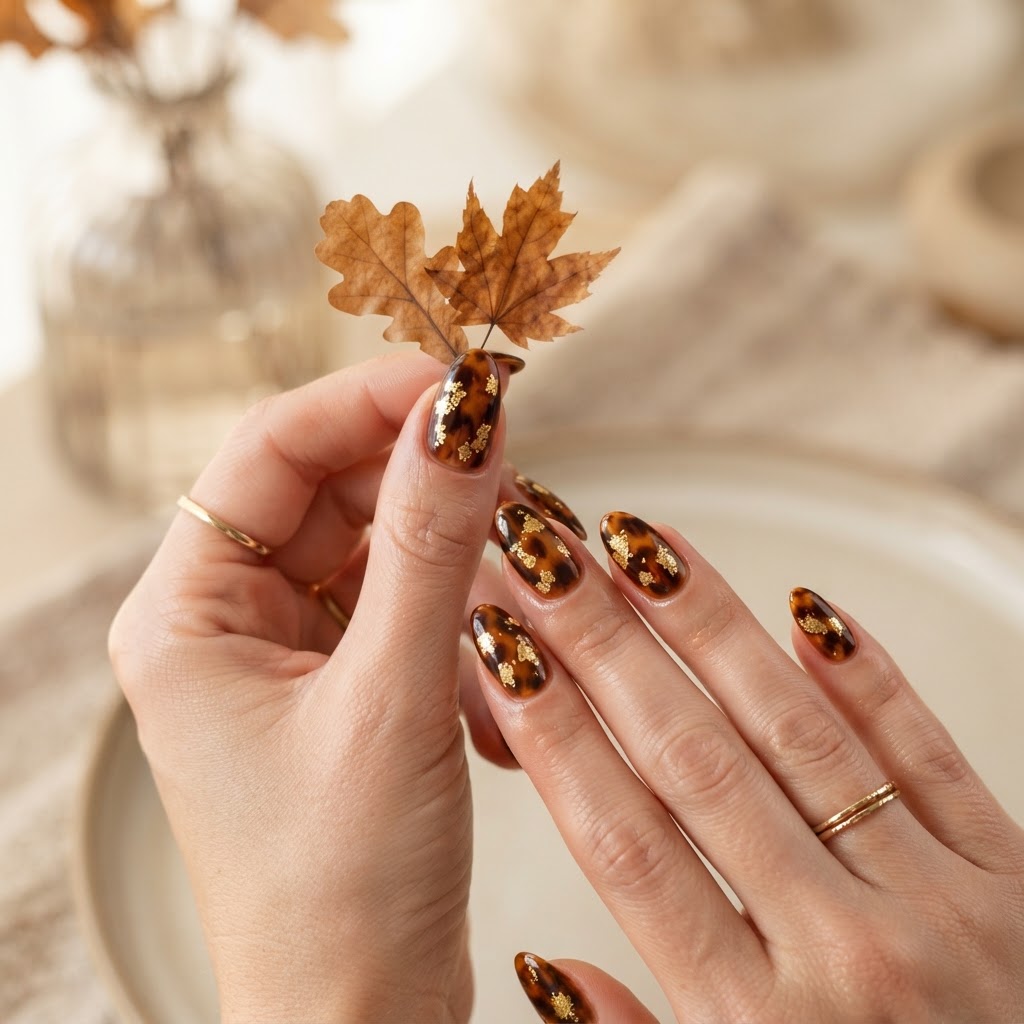 Tortoiseshell & Gold Foil