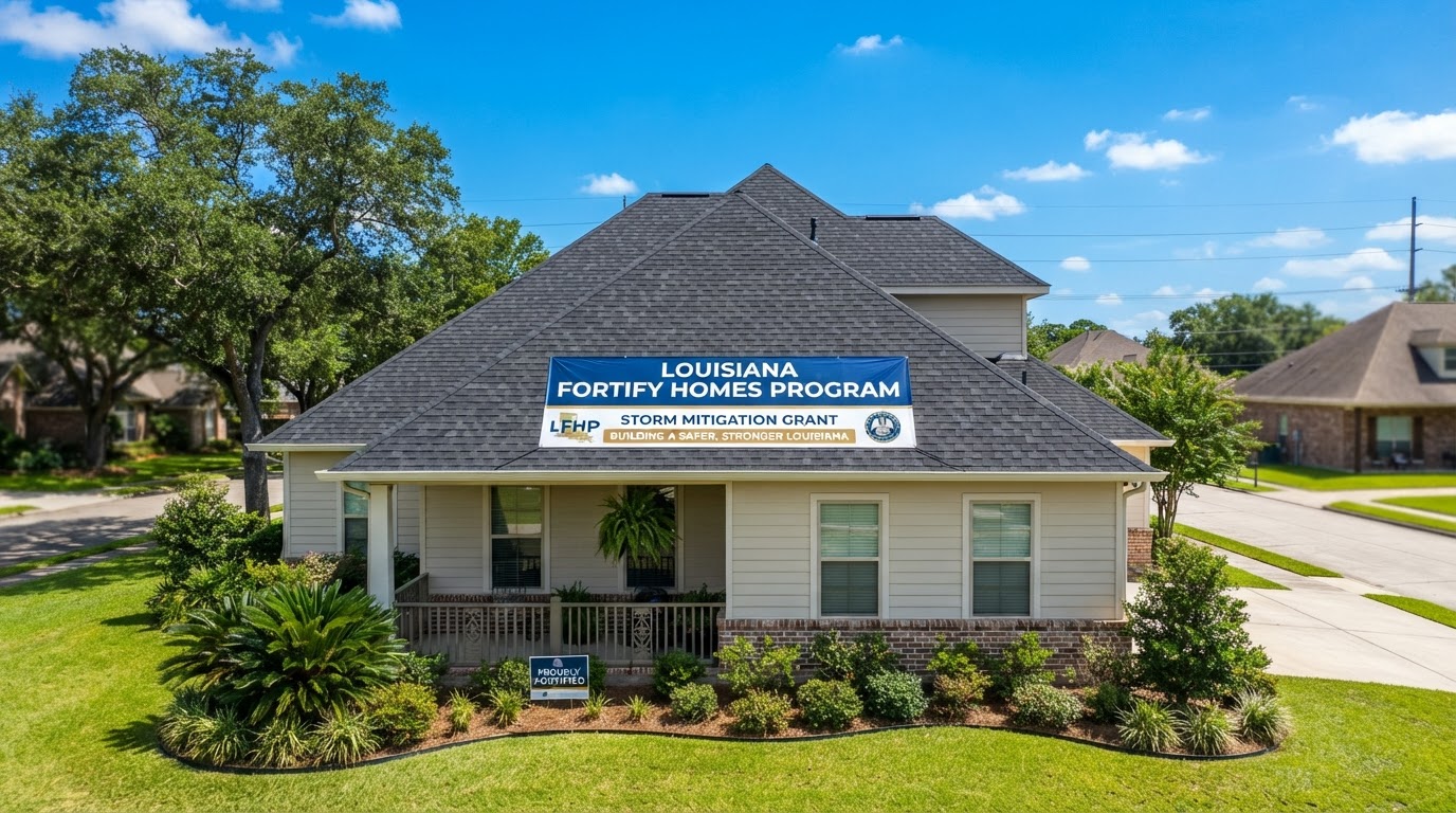 Blog — Louisiana Homeowners Have Until June 19 to Apply for a $10,000 Roof Grant social preview image