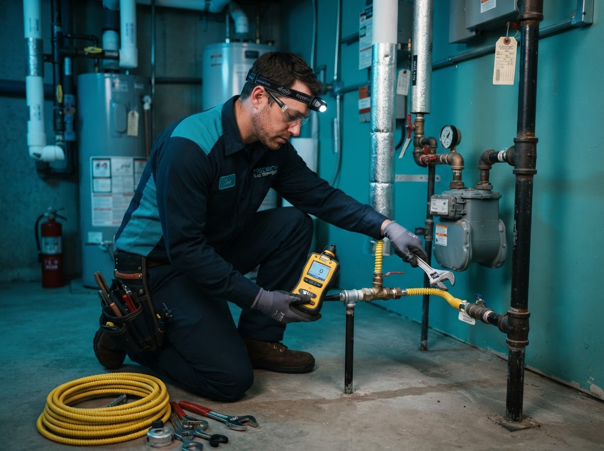 GAS PLUMBING in Berkeley Vale