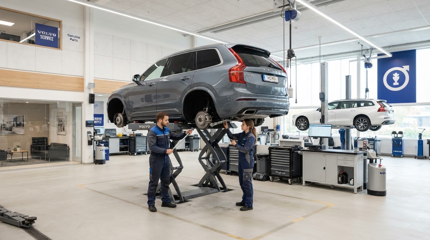 Área de Servicio Volvo - Suecia Car Monterrey