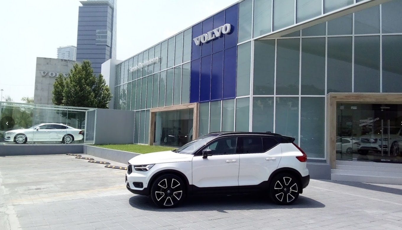 Fachada Agencia Volvo Suecia Car Monterrey Valle Oriente