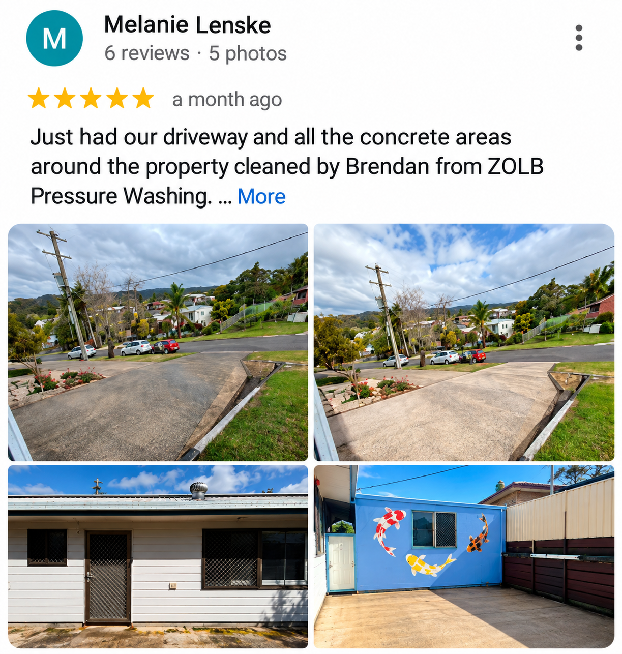 Melanie Lenske Google review