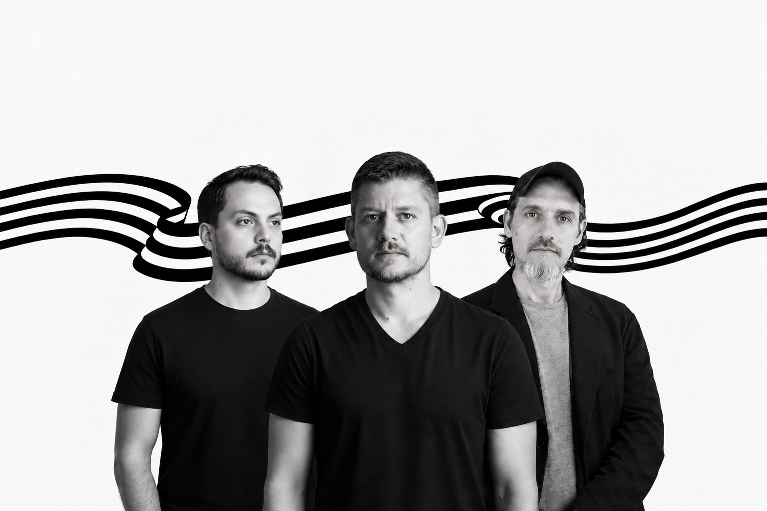 The NICE TROUBLE partners — Oscar Avila, Javier Mentasti, Pablo Stricker