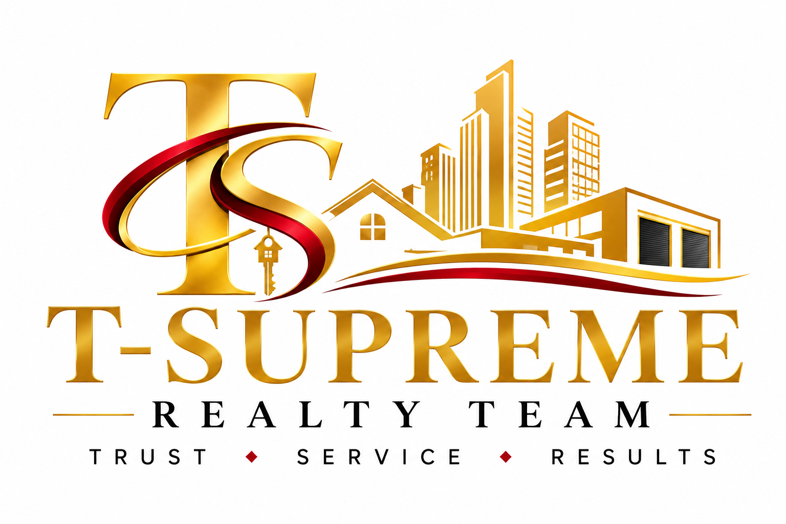 T-Supreme Realty Team Logo