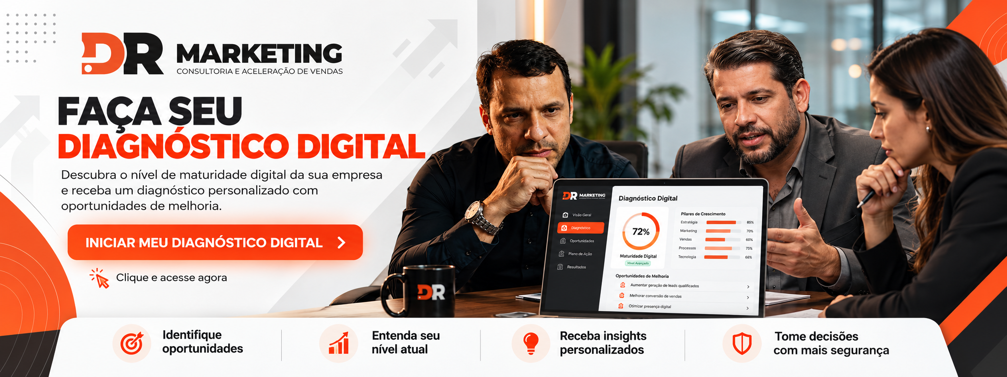 Faça seu Diagnóstico Digital — DR Marketing