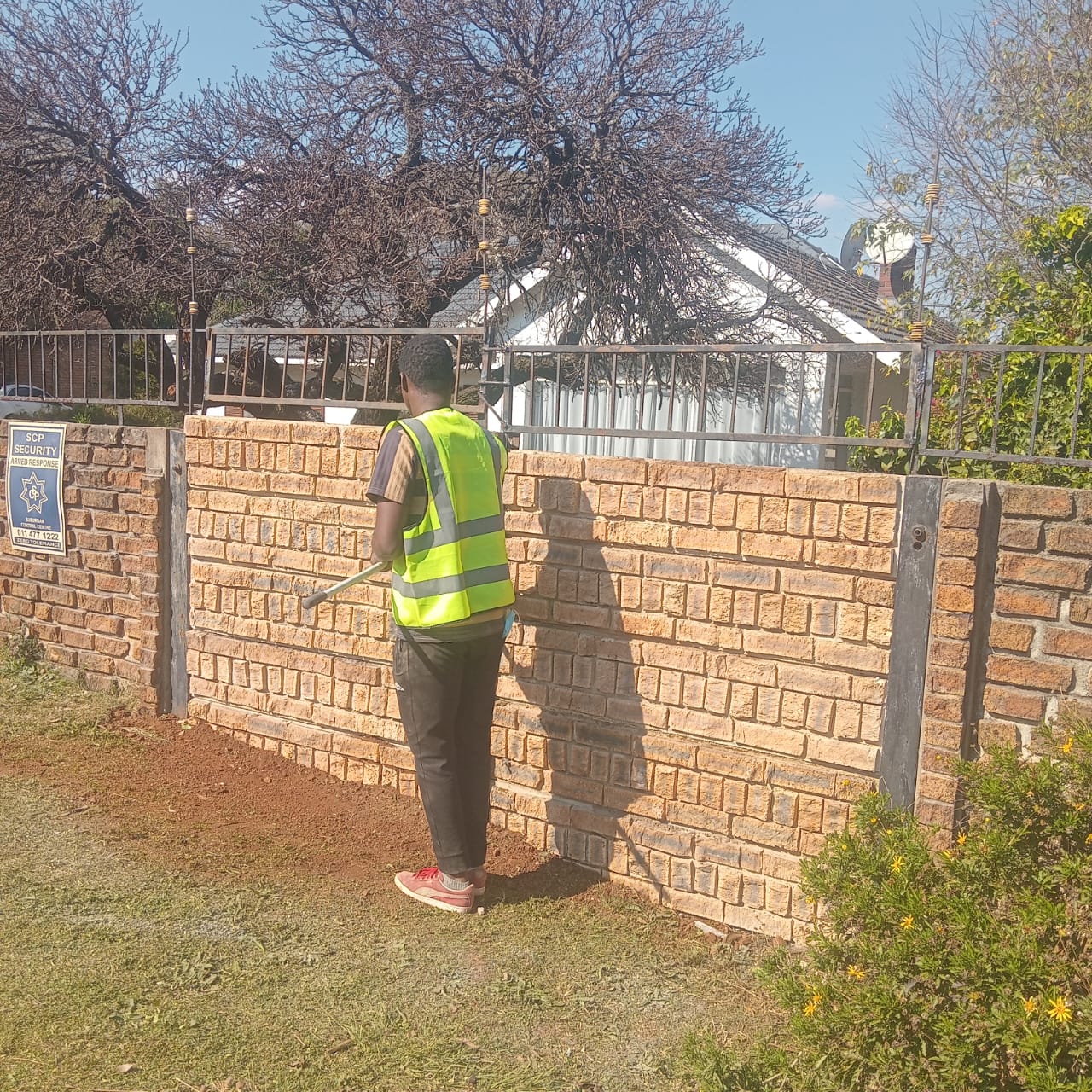 Boundary wall construction and finishing in Northcliff