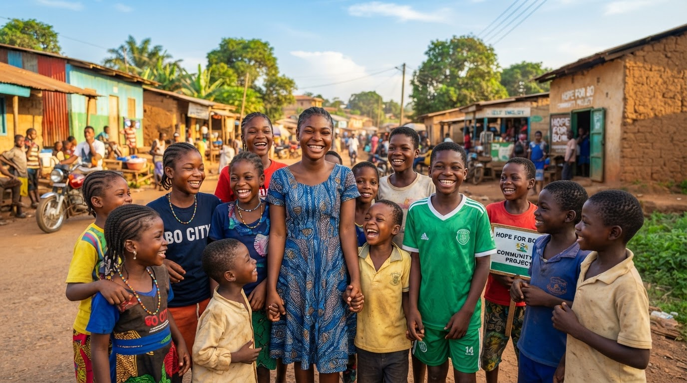 Children in Sierra Leone