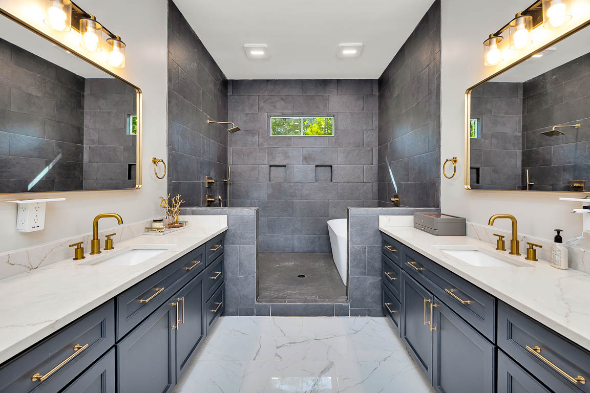 Signature interior design featuring luxury kitchen and living spaces