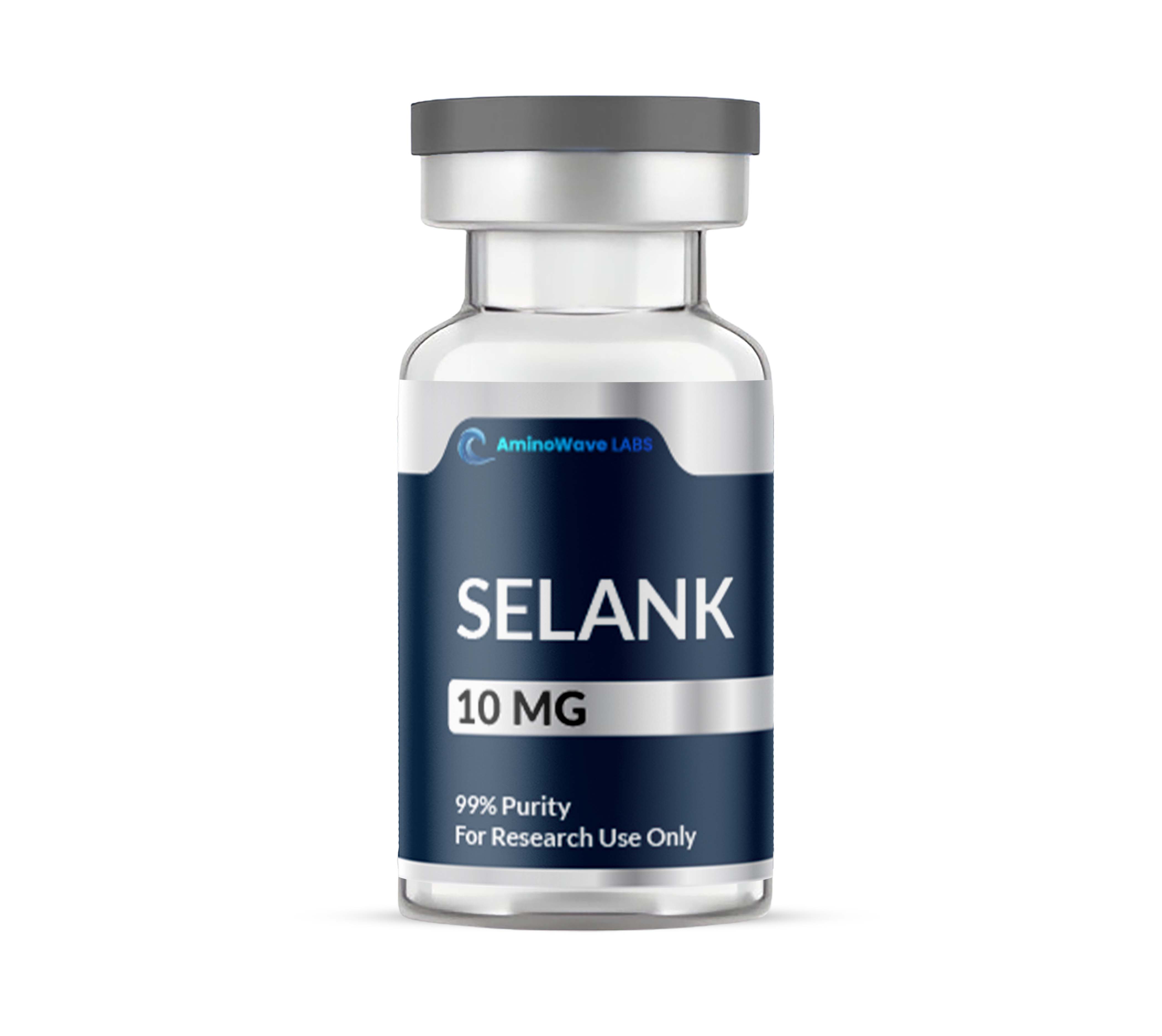 Selank 10mg — Cognitive / Neurological / Sleep research peptide from Aminowave Labs