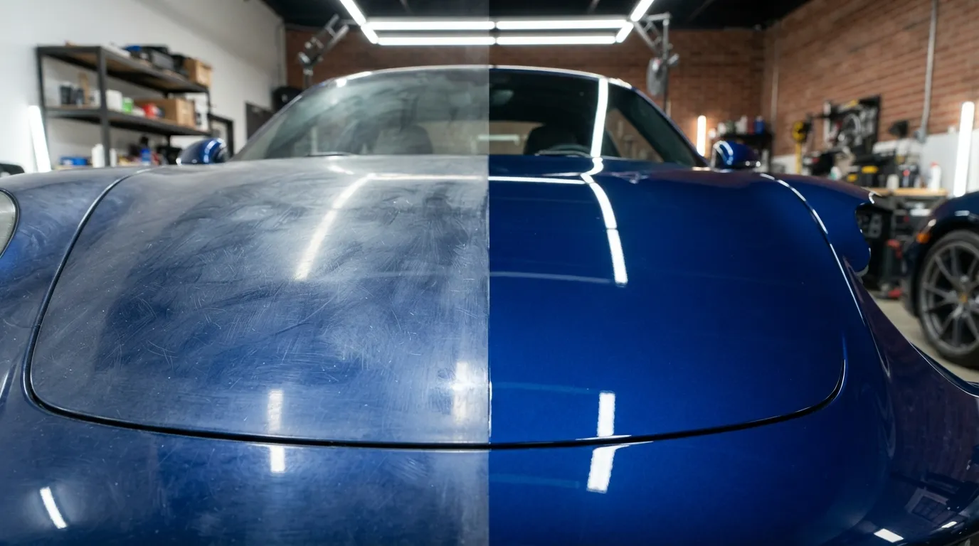 Paint Correction — professional mobile detailing service in Asheville, NC