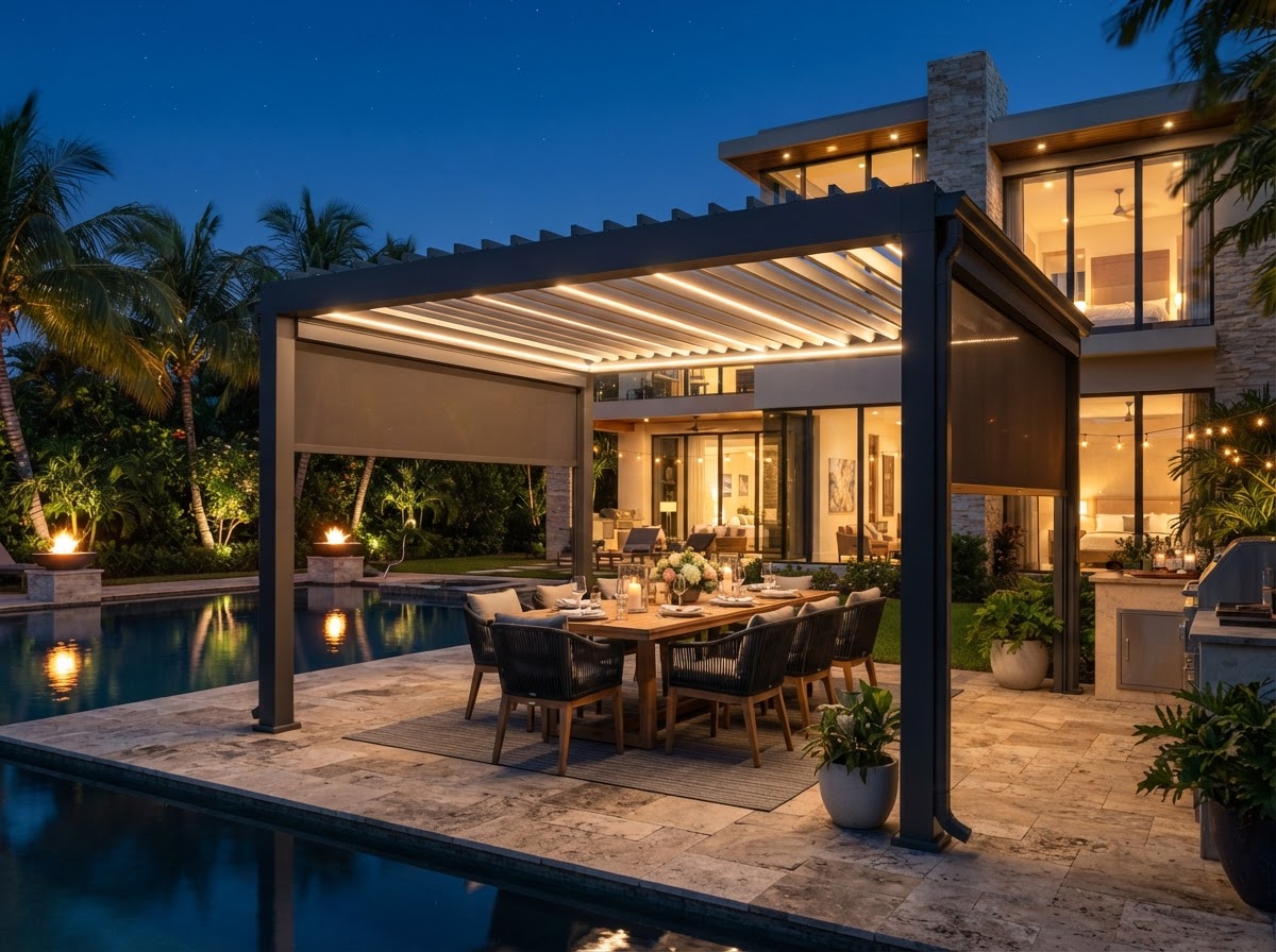 Motorized Pergolas